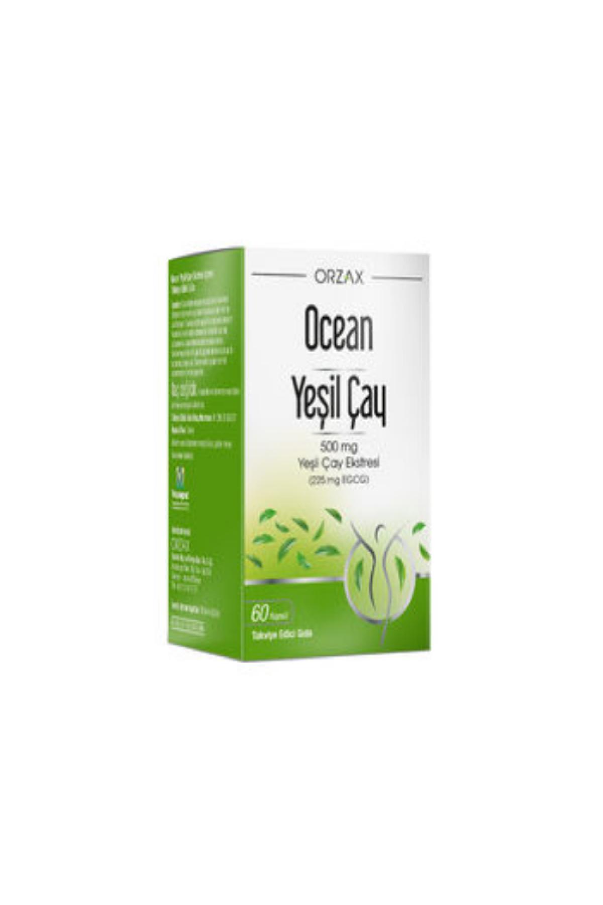 OCEAN GREEN TEA 500 MG 60 CAP.