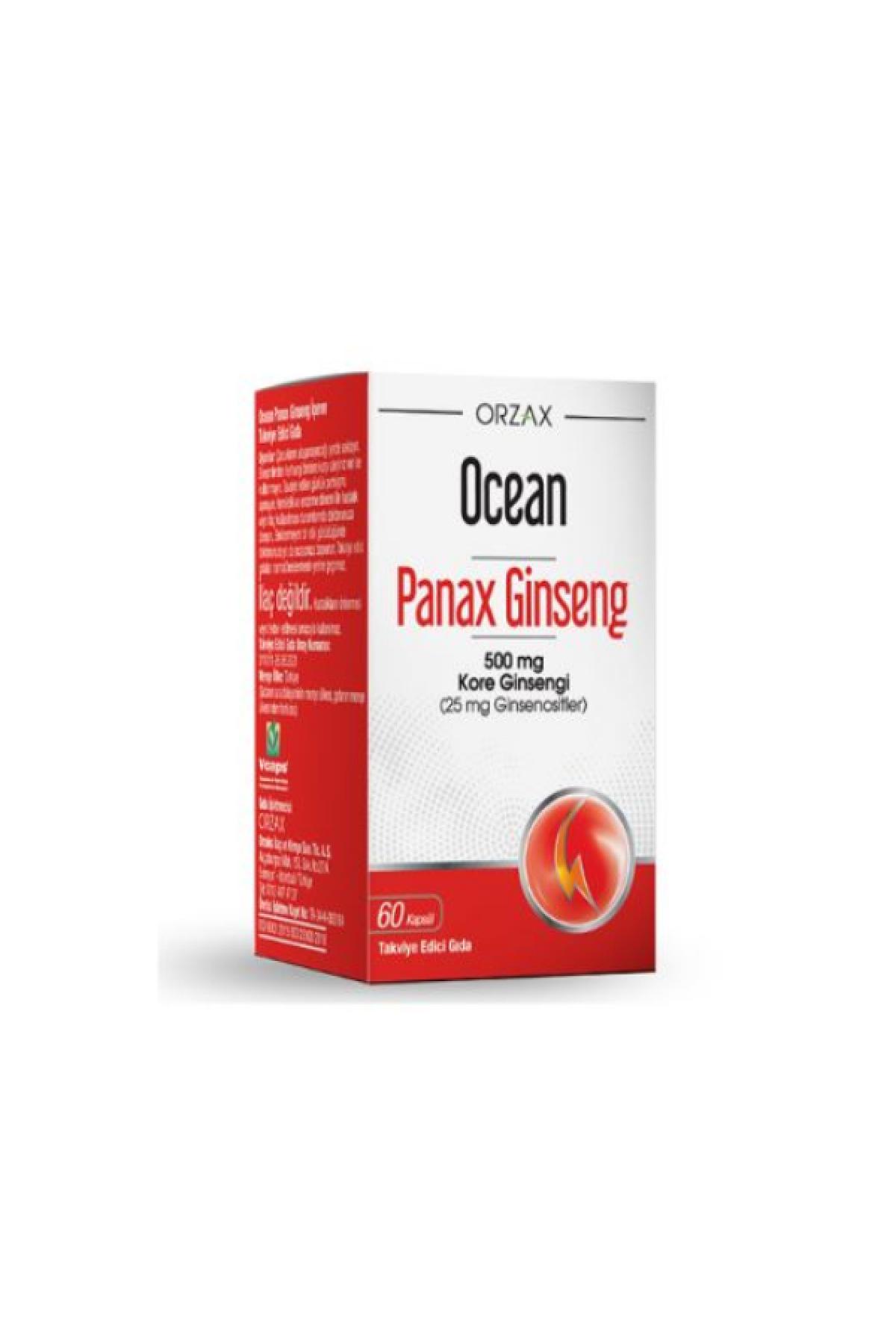 OCEAN PANAX GINSENG 500 MG 60 