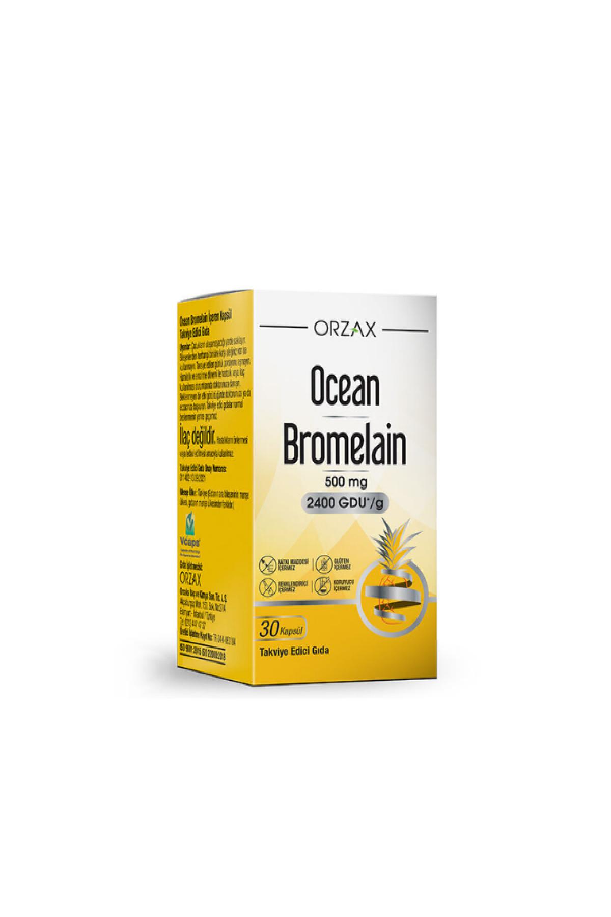 OCEAN BROMELAIN 500 MG 30 CAP.