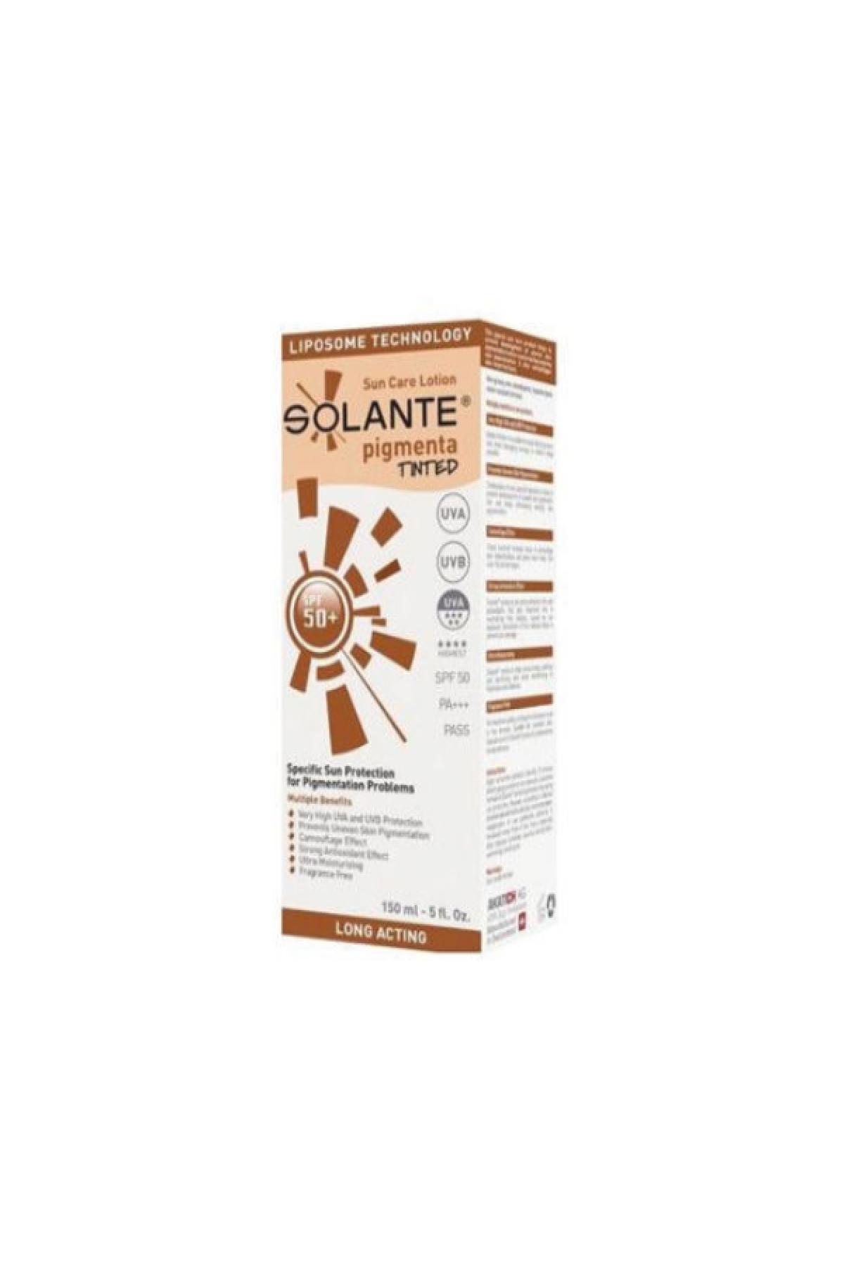 SOLANTE PIGMENTA-TINTD SPF 50 