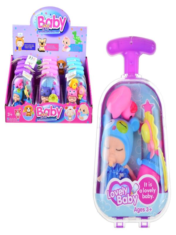 ÇEKÇEKLİ UYKUCU BEBEK JSD366-4