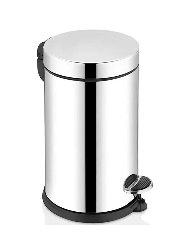 EFOR PEDALLI ÇÖP KOVASI KROM 3LT 401