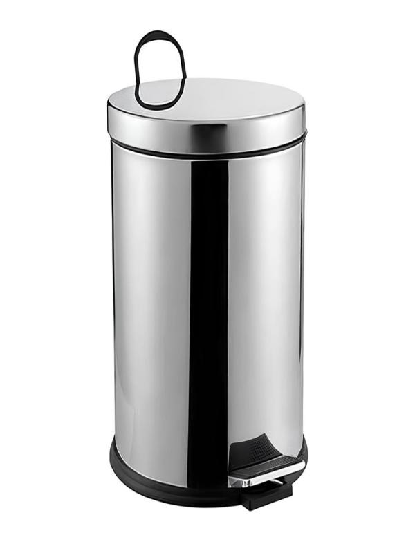 EFOR PEDALLI ÇÖP KOVASI KROM 8LT 404