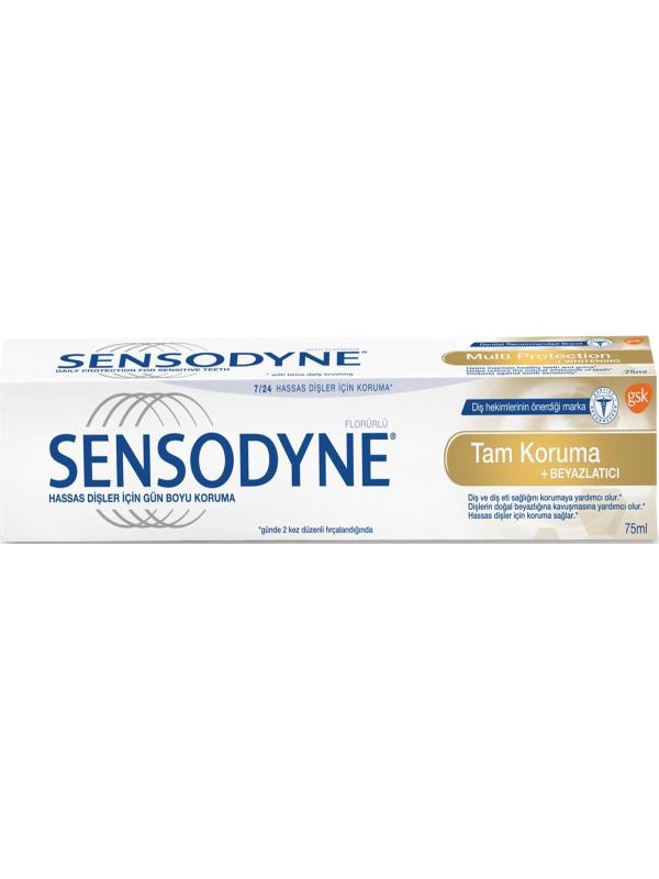 Sensodyne Tam Koruma Ve Beyazlatıcı 75 Ml