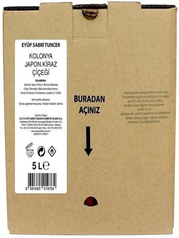 Eyüp Sabri Tuncer 5 Litre Japon Kirazı Kolonyası