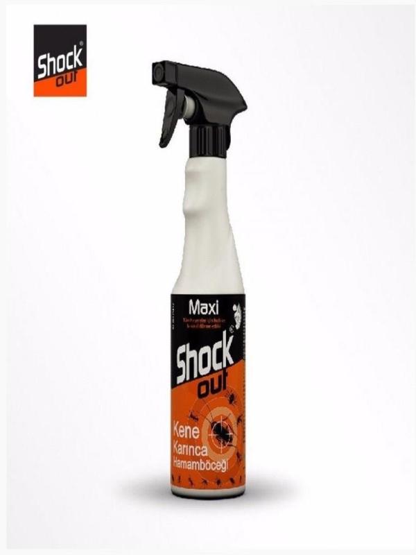 SHOCK OUT MAXİ HAŞERE İLACI 450 ML x 24 Adet