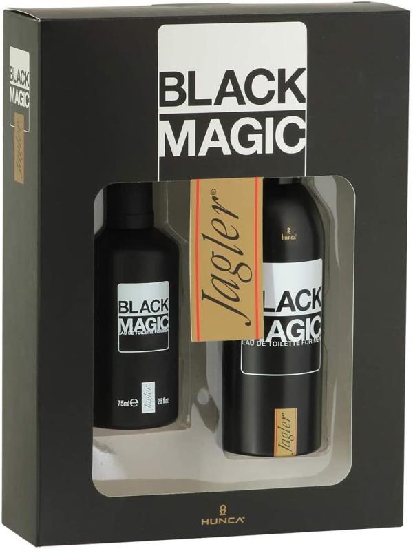 Jagler Black Magic 75 ml EDT + 150 ml Deodorant Erkek Gofre