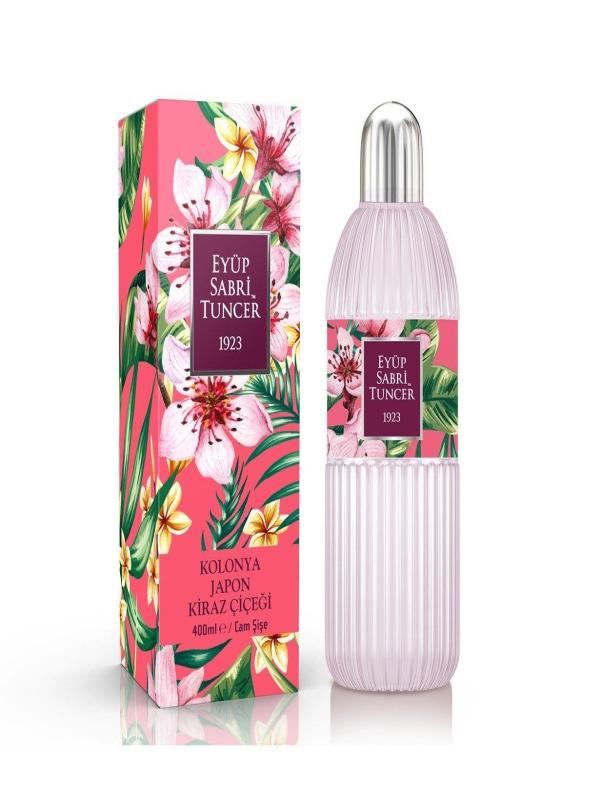 Eyüp Sabri Tuncer Japon Kiraz Çiçeği Kolonyası 400 Ml Cam Şişe