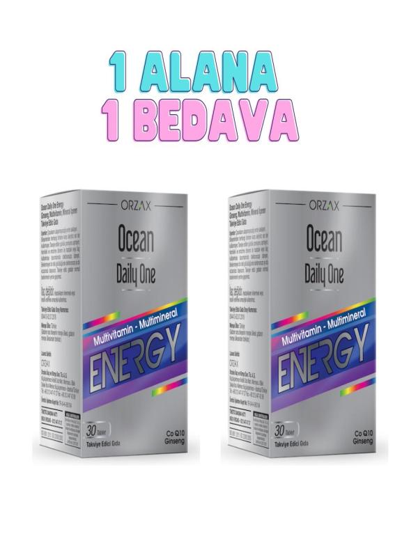 Ocean Daily One Energy Multivitamin - Multimineral 30 + 30 Tablet
