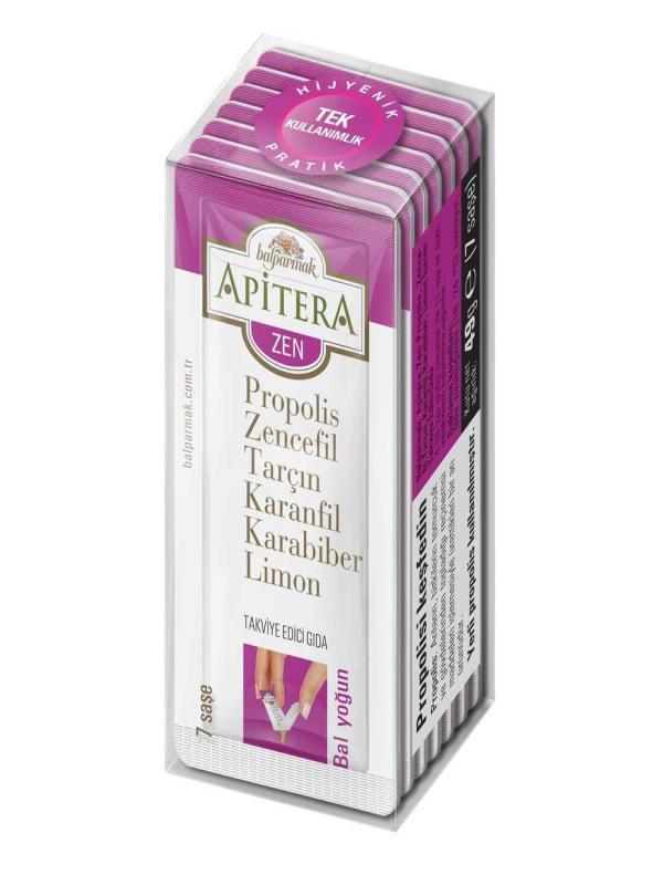 Balparmak Apitera Zen 7 Saşe x 7 g ( Propolis, Zencefil, Tarçın, Karanfil, Karabiber, Limon )