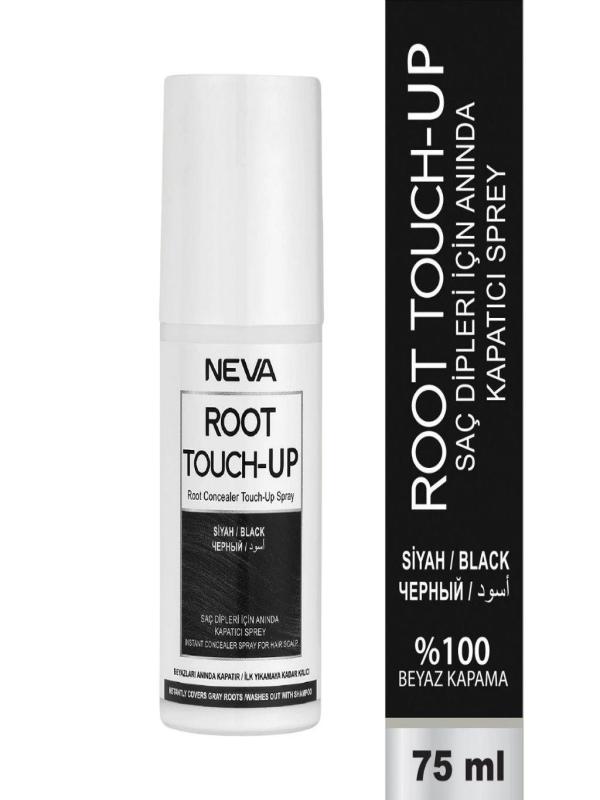 Neva Root Touch-Up Saç Dipleri İçin Anında Kapatıcı Sprey 75 ml - Siyah