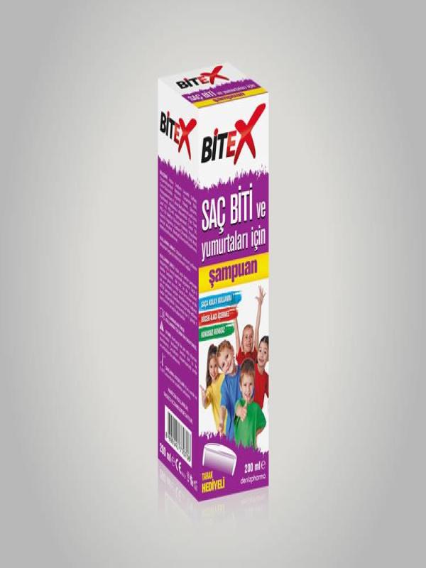 Bitex Saç Biti ve Yumurtaları İçin Şampuan 200 ml - Tarak Hediyeli