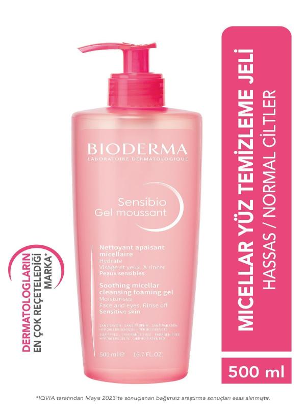 Bioderma Sensibio Gel Moussant 500 ml Özel Fiyat Etiketli