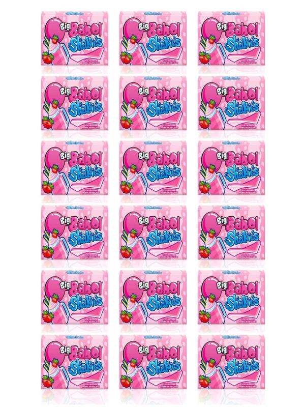 Big Babol Shakies Çilek Aromalı Sakız 26 gr x 18 Adet