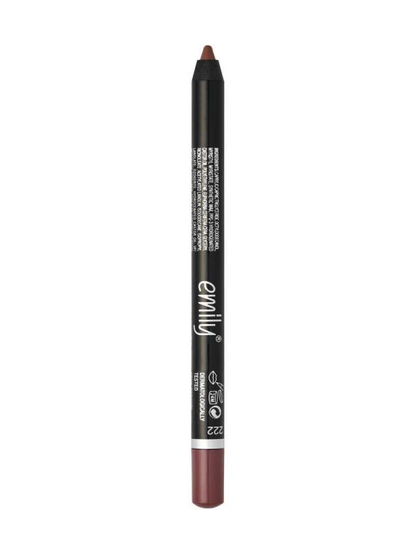 Emily Long Lasting Lip Pencil - 222 - Dudak Kalemi - Kahverengi