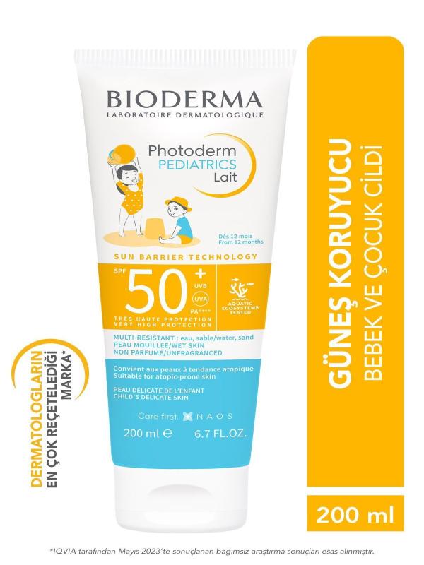 Bioderma Photoderm Pediatrics Lait Spf 50+ 200 ml Özel Fiyat 1049 tl