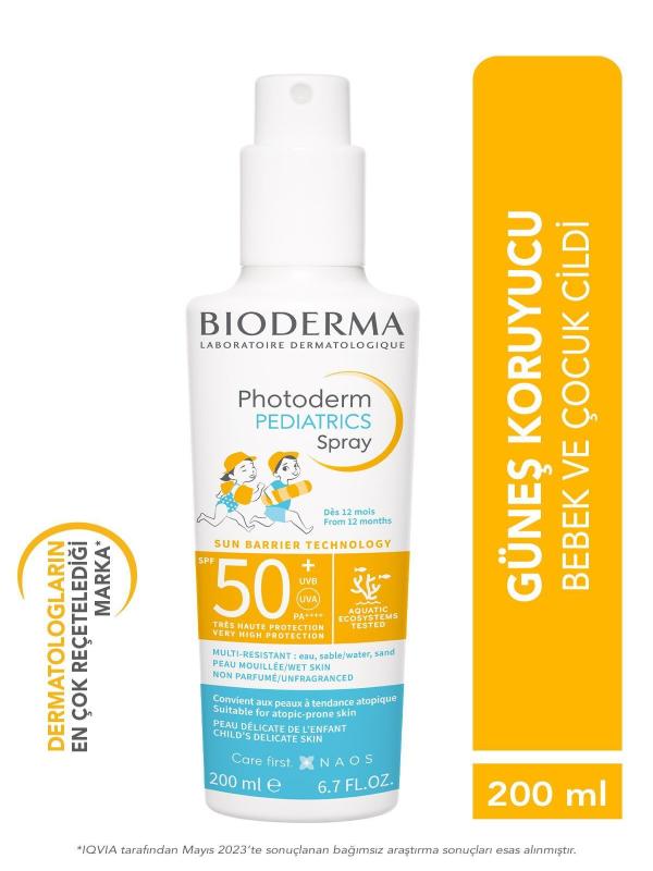 Bioderma Photoderm Pediatrics Spray Spf 50+ 200 ml