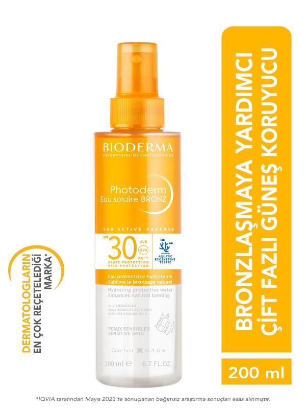 Bioderma Photoderm Eau Solaire Bronz SPF 30 200 ml