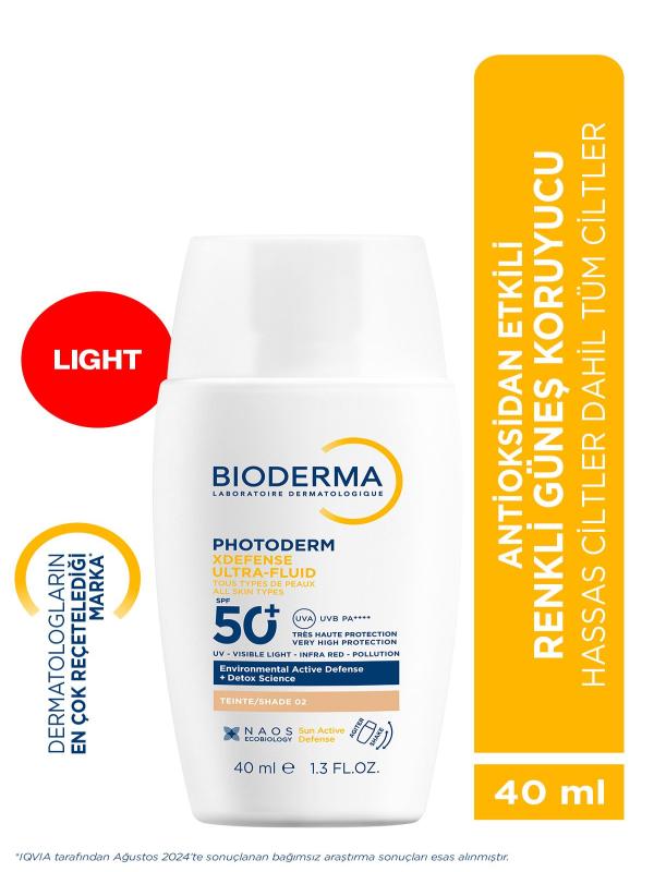 Bioderma Photoderm Xdefense SPF 50+ Light 40 ml