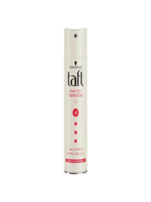 Taft Saç Spreyi Ultimate No: 4 Phyto Keratin 250 ml