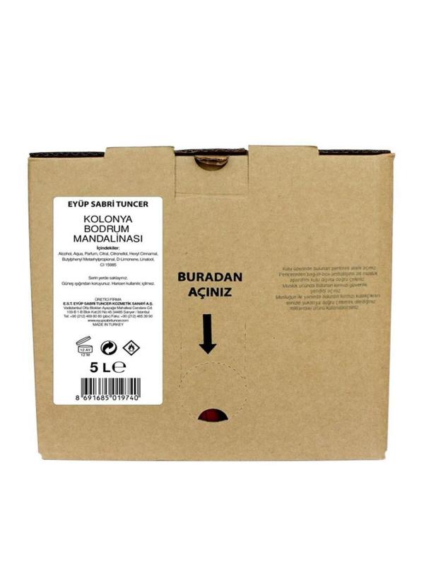 Eyüp Sabri Tuncer 5 Litre Bodrum Mandalinası Kolonyası
