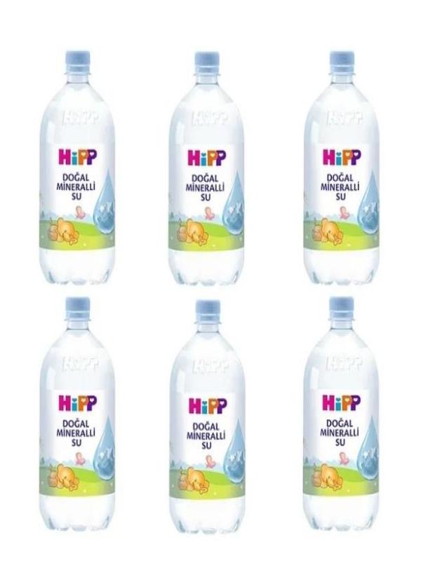 Hipp Doğal Mineralli Su 1 Lt x 6 Adet