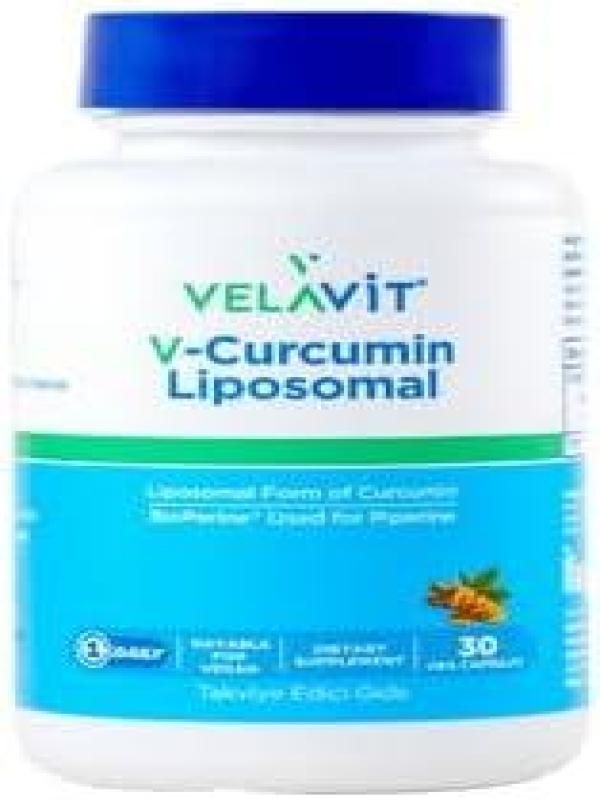Velavit V-Curcumin Liposomal 30 Veg Kapsül