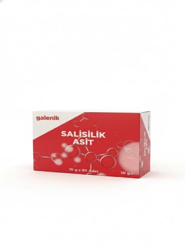 Galenik Salisilik Asit (Acıde Salıcylıque) 10 gr x 50 Adet