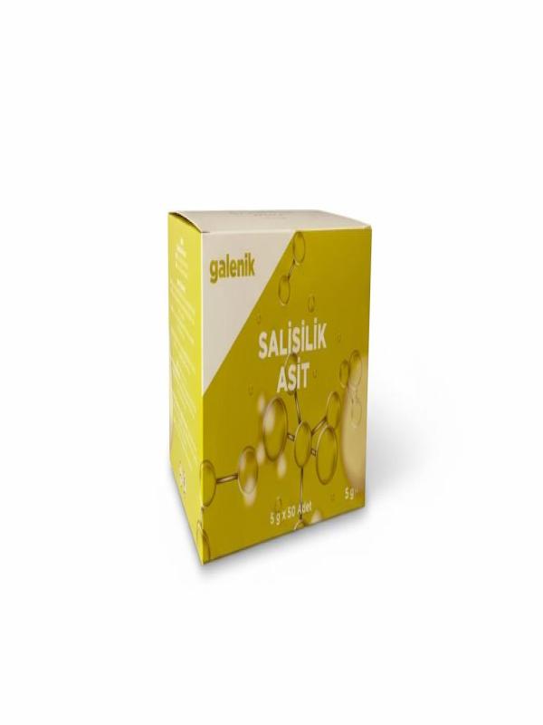 Galenik Salisilik Asit (Acıde Salıcylıque) 5 Gr x 50 Adet