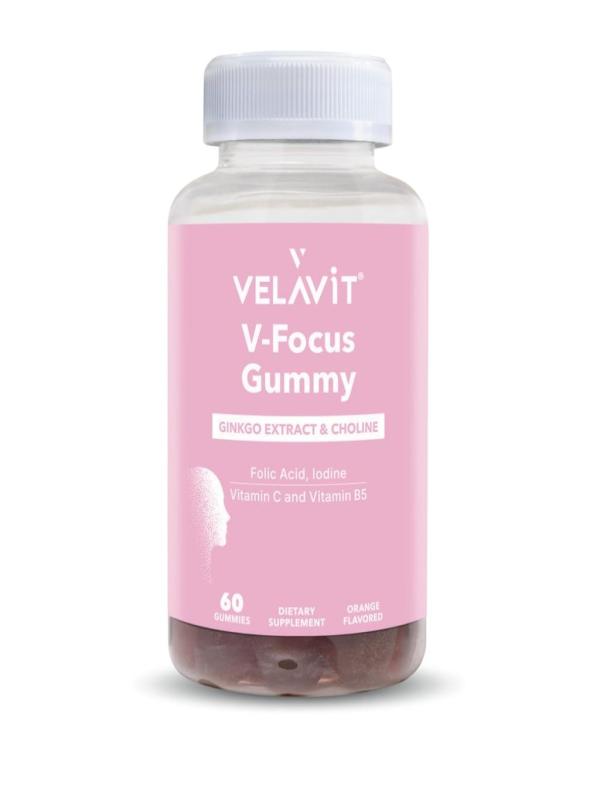 Velavit V-Focus Gummy 60 Gummies