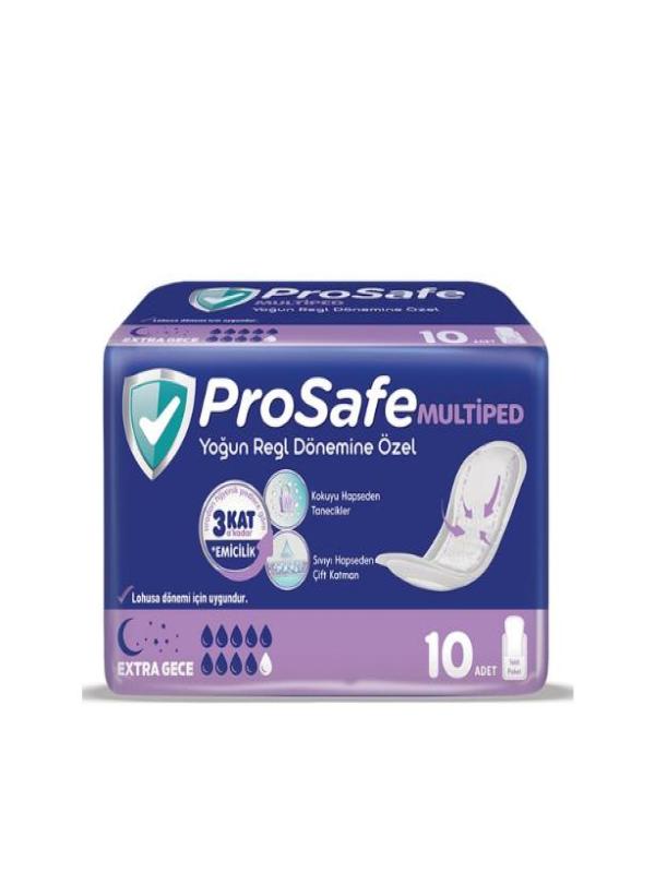 Prosafe Multiped Yoğun Regl Dönemine Özel Large 10 lu