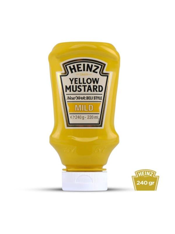 Heinz Yellow Mustard Mild Hardal 240 g
