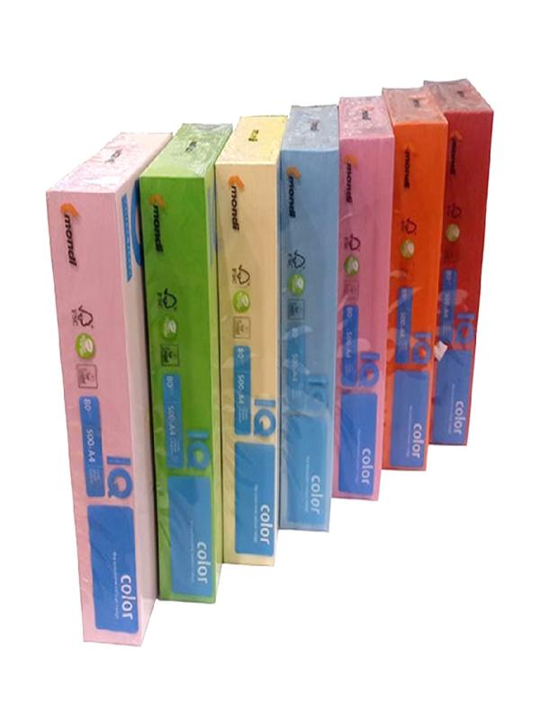 IQ FOSFORLU RENKLİ FOTOKOPİ KAĞIT A-4 80GR YEŞİL