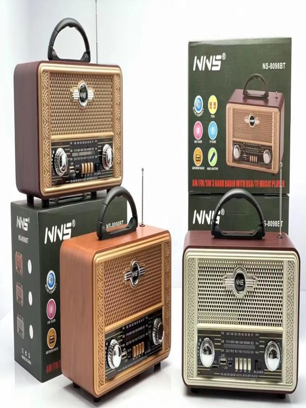 NNS RADIO MUSIC PLAYER FM NS-8098BT