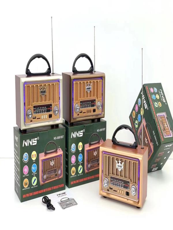 NNS RADIO MUSIC PLAYER FM NS-8891BT