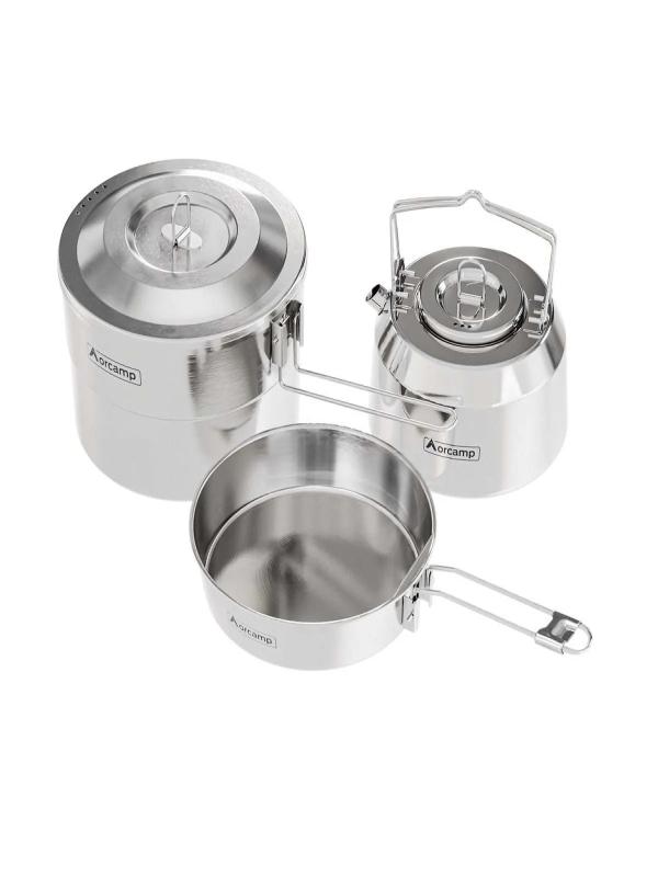 ORCAMP IRONCHEF ÇELİK MUTFAK SETİ OUT-1160