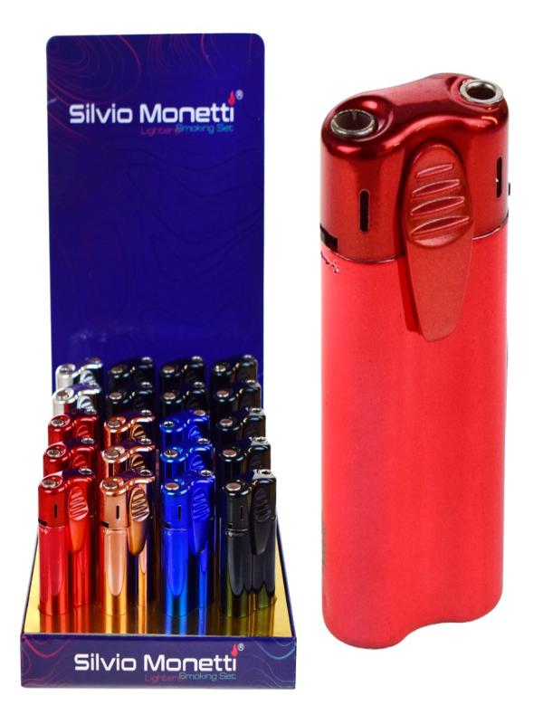 SİLVİO MONETTİ  PÜRMÜZ- GAZLI ÇAKMAK SM-177P