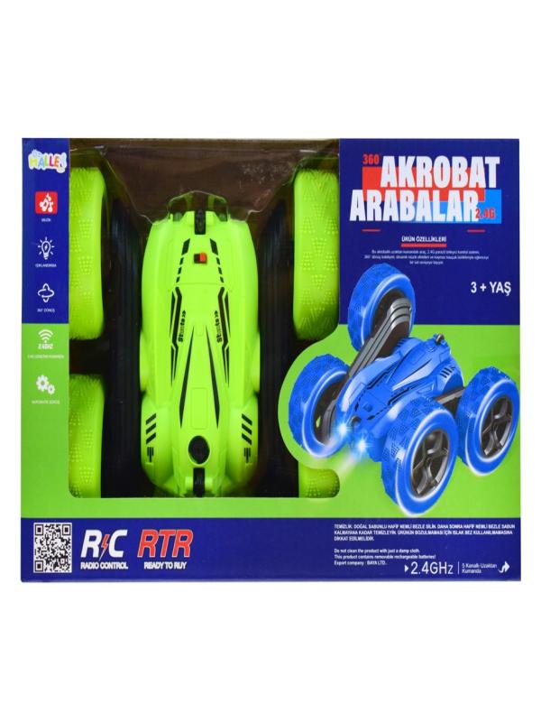 UZAKTAN KUMANDALI 2.4 GHZ DÖRT TEKERLEKTEN ÇEKİŞLİ 360 DÖNEBİLEN ARABA SH40201B