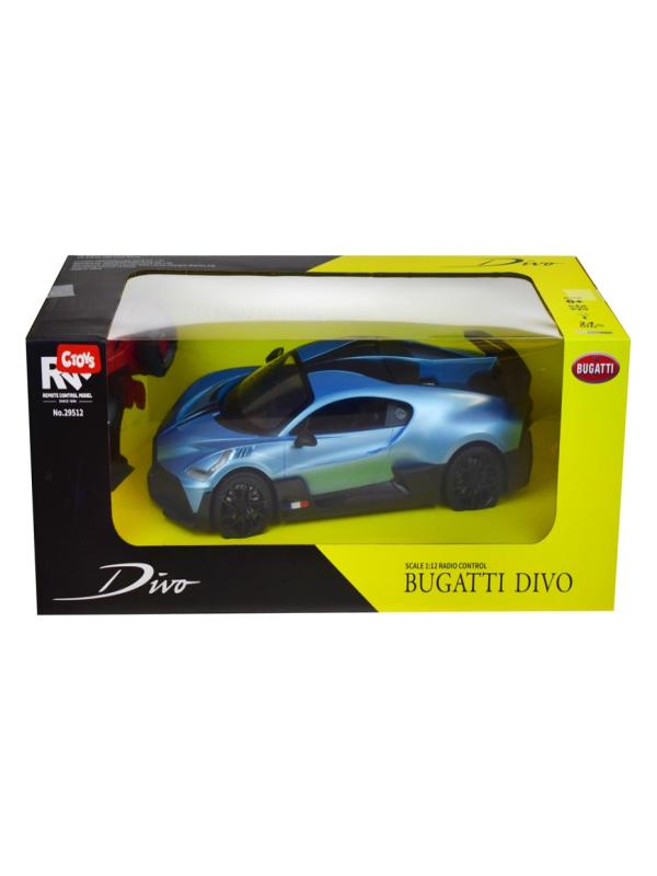 UZAKTAN KUMANDALI BUGATTİ 2.4G 1:12 DİVO USB ŞARJLI VE IŞIKLI ARABA CTOY-29512