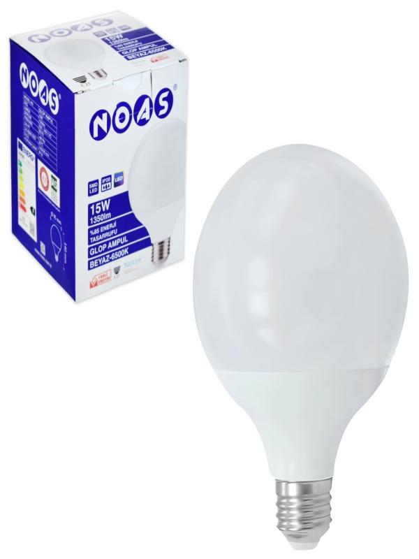 NOAS 15W GLOP AMPUL BEYAZ 6500K