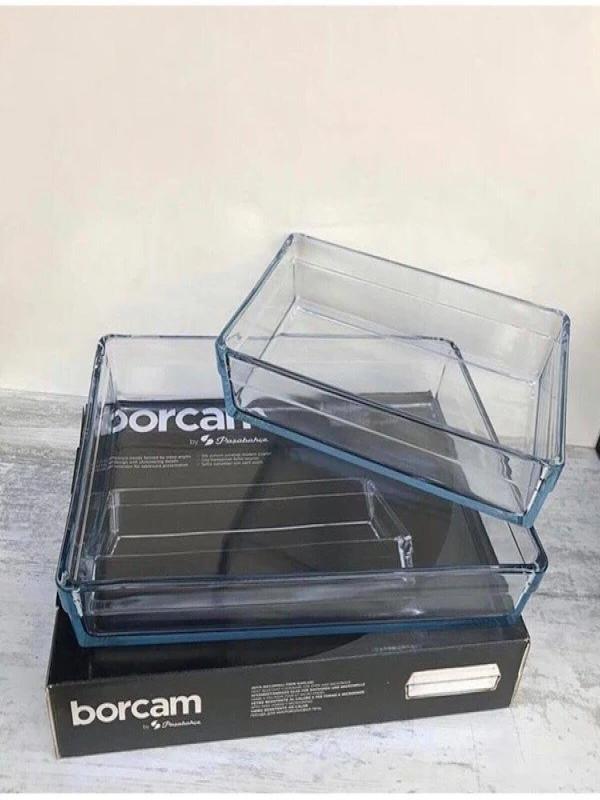 159128 BORCAM 2 Lİ SET DİKDÖRTGEN