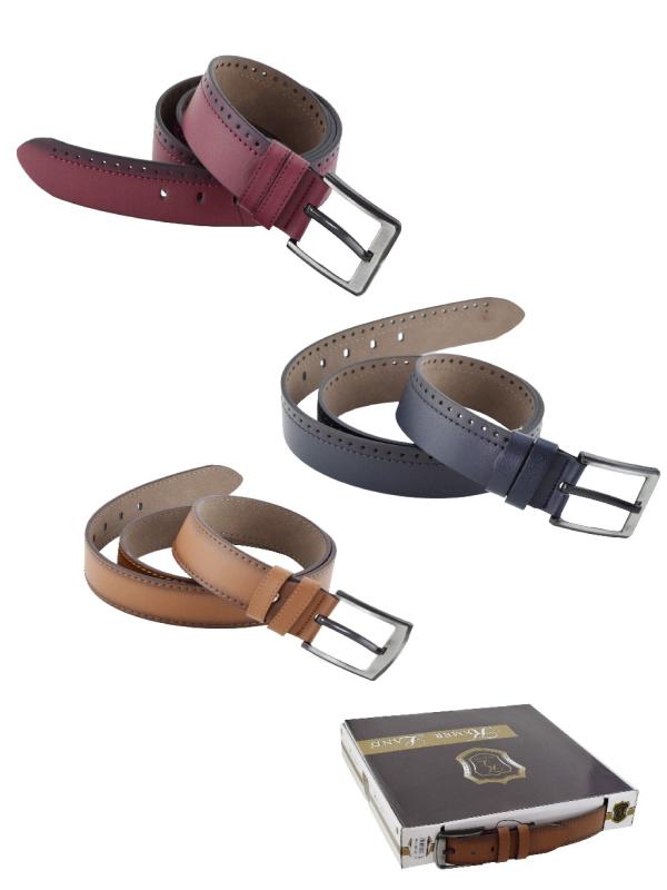 4,5 CM DERİ KOT KEMERİ KMR3007