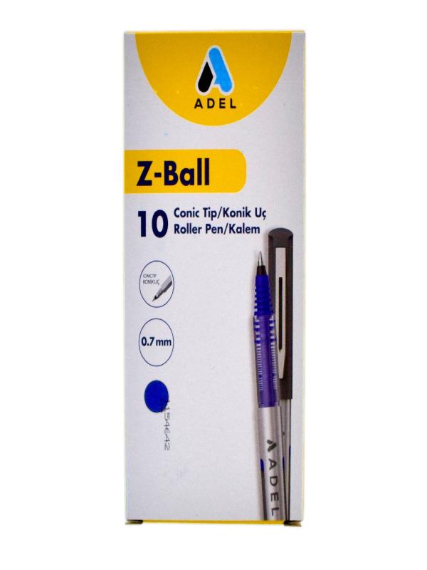 ADEL Z-BALL ROLLER KALEM KONİK MAVİ