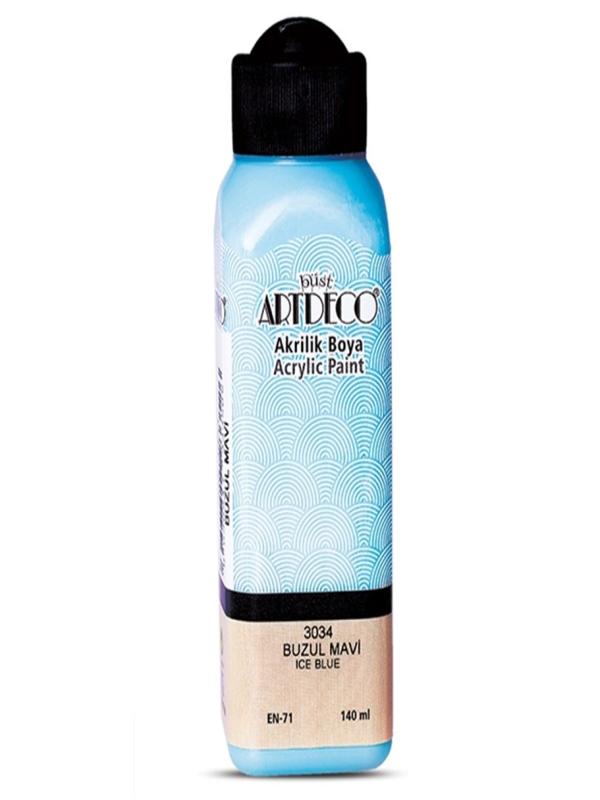 ARTDECO AKRİLİK BOYA 140 ML BUZUL MAVİ 3034