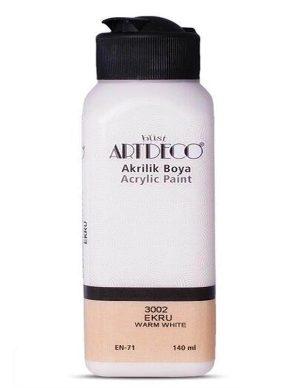 ARTDECO AKRİLİK BOYA 140 ML EKRU 3002