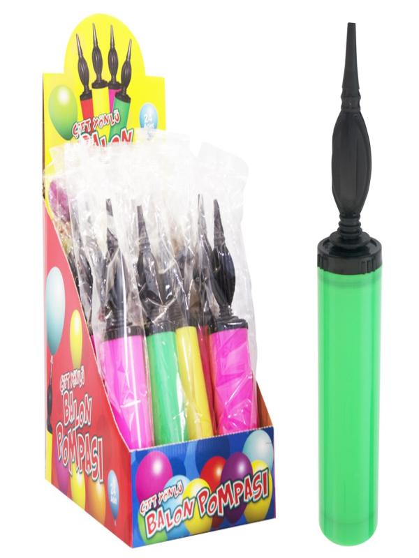 BALONEVİ ÇİFT YÖNLÜ PLASTİK EL POMPASI