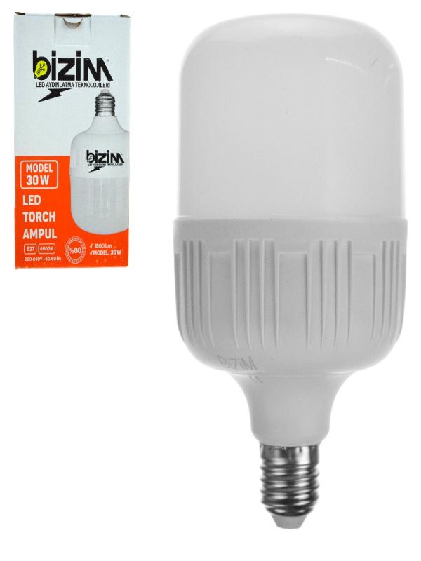 BİZİM 30W TORCH LED AMPUL BEYAZ T2