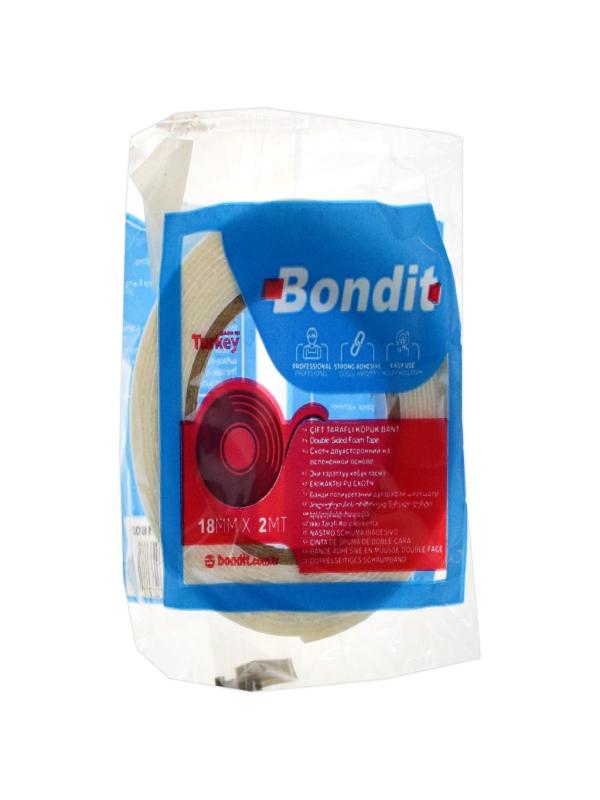 BONDİT ÇİFT TARAFLI KÖPÜK BANT 18MM*2MT BND1802