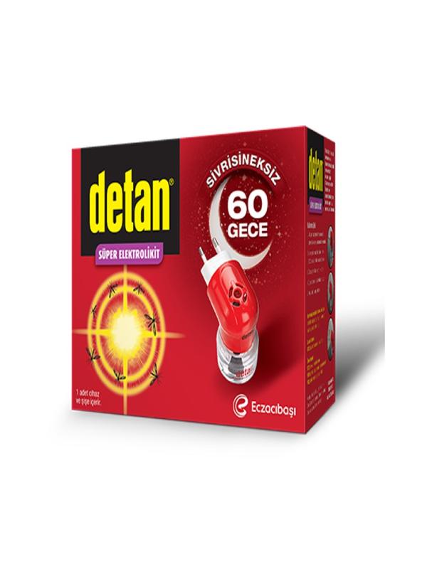 DETAN 60 GECE ELEKTRO LİKİT CİHAZ+YEDEK