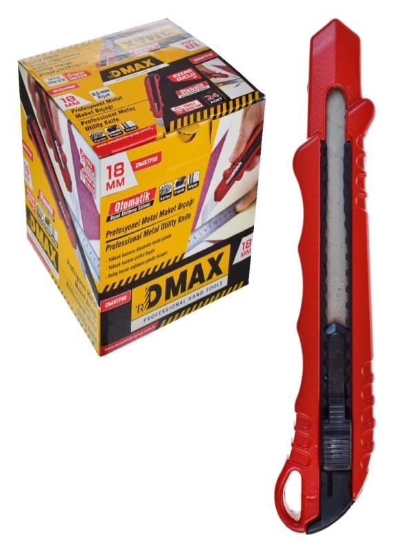 DMAX METAL MAKET BIÇAK KIRMIZI DMX1712
